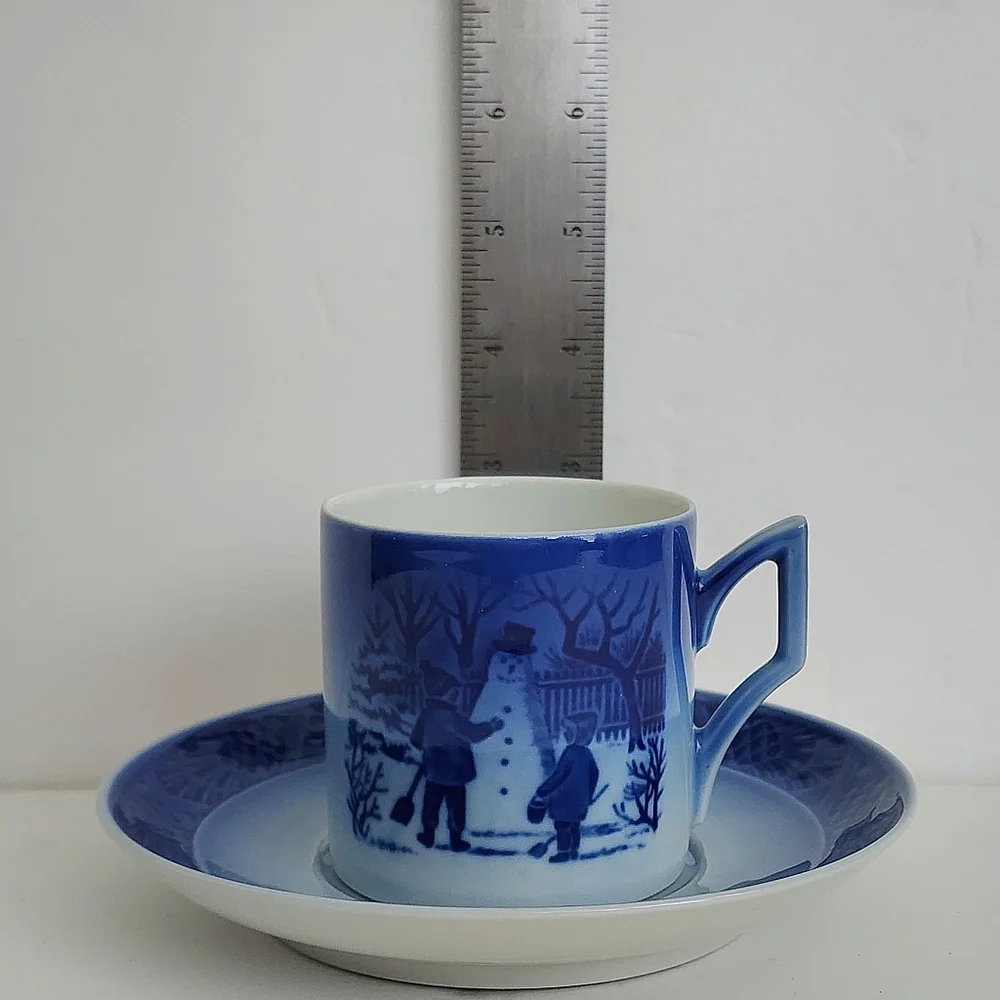 Royal Copenhagen 1985 Teacup and Saucer